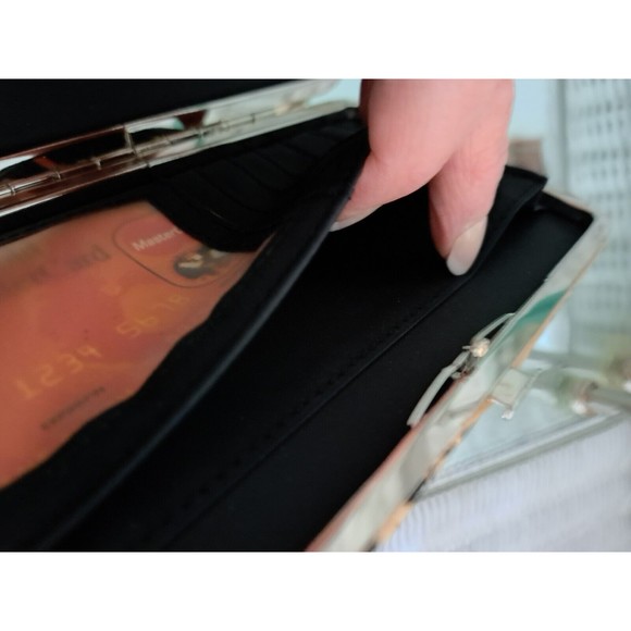 Animal Print Hard Case Wallet Credit Card Slots Tan Cheeta, Leopard, Zebra Print - Picture 4 of 8